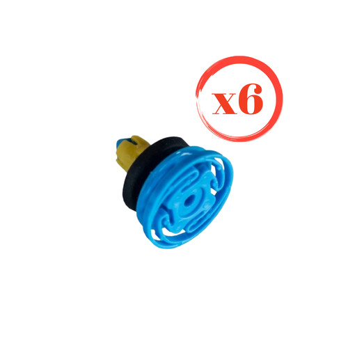 Pezzi clip ferma pannello - 6,